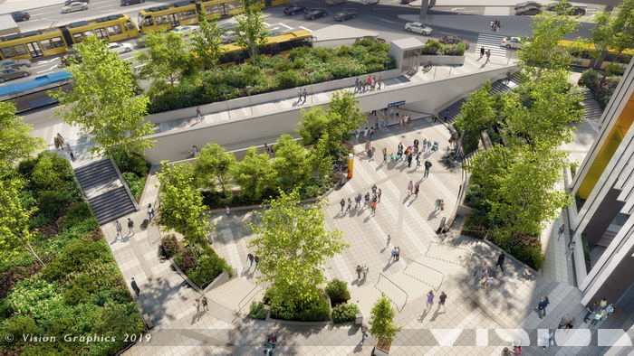 Agora Budapest - Metro-nagyítás